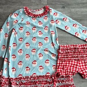 Sugarbee size 12 Santa pajama set